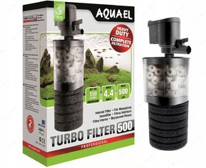 Внутрішній фільтр для акваріума Aquael TURBO FILTER 500 AQUAEL
