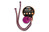 Игрушка для собак шар с канатом фиолетовый AnimAll Fun