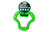 Светоотражающая игрушка для собак кольцо 6 сторон зеленая AnimAll Fun 15