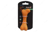 Игрушка для собак косточка оранжевый AnimAll GrizZzly 9635