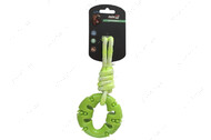 Игрушка для собак дентал с канатом зеленый AnimAll GrizZzly 9765
