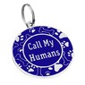 Адресник эмалированный для собак и кошек CALL MY HUMANS BRONZEDOG