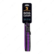 Поводок для собак фиолетовый BRONZEDOG MESH 2 В 1