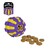 Игрушка для собак двухслойный мяч фиолетово-желтый BRONZEDOG JUMBLE