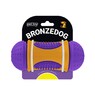 Игрушка для собак фиолетово-оранжевая BRONZEDOG JUMBLE SMART
