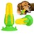 Игрушка для собак кукуруза на присоске с пищалкой BRONZEDOG PETFUN