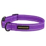 Ошейник для собак светоотражающий фиолетовый СOTTON