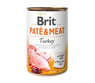 Вологий корм для собак, з індичкою Brit Paté & Meat Dog Turkey