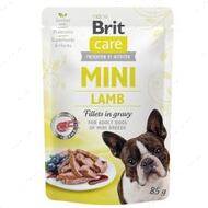 Вологий корм з ягням для собак маленьких порід Brit Care Mini Lamb