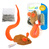 КОСТАЛ ТУРБО интерактивная игрушка для котов Turbo Tail Mouse Catnip