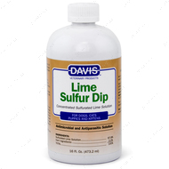 Антимикробное и антипаразитарное средство ДЭВИС ЛАЙМ СУЛЬФУР для собак и котов, концентрат Davis Lime Sulfur Dip
