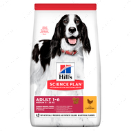 Сухий корм для дорослих собак середніх порід з куркою Hill's Science Plan Adult Medium