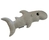 Игрушка для собак и кошек акула-каракула Gray