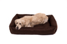 Лежак для собаки Sofa Brown, коричневый
