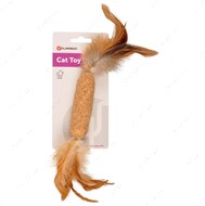 Пробковая игрушка для котов с кошачьей мятой Flamingo Adamello Bag Soft Wood