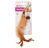 Пробковая игрушка для котов с кошачьей мятой Flamingo Adamello Mouse Soft Wood