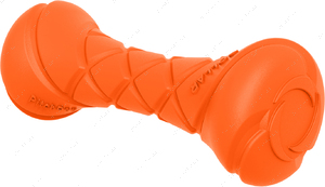 Игрушка для собак гантель оранжевая