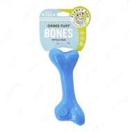 Игрушка для собак кость жевательная Planet Dog Orbee-Tuff Tug Bone Blue