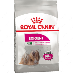Повнораціонний корм для собак вагою до 10 кг, вибагливих до корму Royal Canin Exigent Mini