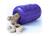 Прочная игрушка для собак фиолетовая DURABLE RUBBER CHEW TOY & TREAT DISPENSER - GRAPE CRUSH