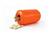 Игрушка для собак оранжевая DURABLE RUBBER CHEW TOY & TREAT DISPENSER - ORANGE SQUEEZE