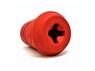 Игрушка для собак COFFEE CUP DURABLE RUBBER CHEW TOY & TREAT DISPENSER - RED