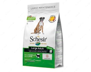 Сухой корм с ягненком для собак крупных пород Schesir Dog Large Adult Lamb