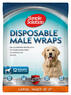Вологопоглинаючий гігієнічний поясок для собак Disposable Male Wrap Simple Solution