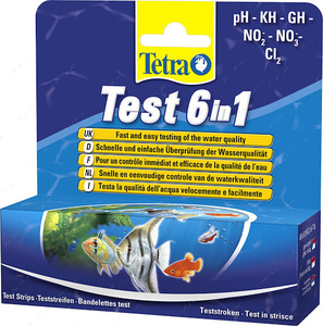 Средство для тестирования воды Test 6 in1 Tetra