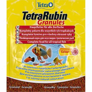 Сухой корм для аквариумных рыб в гранулах Rubin Granules Tetra