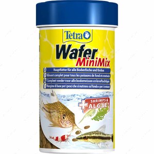 Сухой корм для донных рыб и ракообразных в пластинках Wafer Mini Mix Tetra