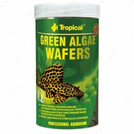 Сухой корм для травоядных донных рыб в пластинках Green Algae Wafers TROPICAL