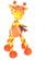 Игрушка для собак из каната, зебра, жираф Assortment Animals with Tennis Ball and Rope