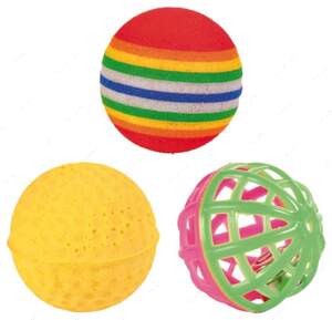 Игрушка для кошки набор мячиков Set of Toy Balls