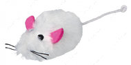 Игрушка для кошки мышь меховая с пищалкой Assortment Plush Mice