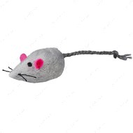 Игрушка для кошек мышь звенящая Assortment Plush Mice