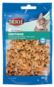 Лакомство для котов с витаминами Dentinos 