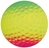Мяч резиновый плавающий Toy Neon Ball "Rainbow"
