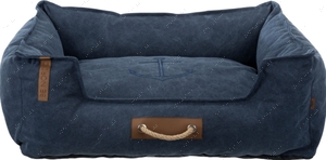 Лежак для кошек и собак темно-синий BE NORDIC Bed Föhr dark blue