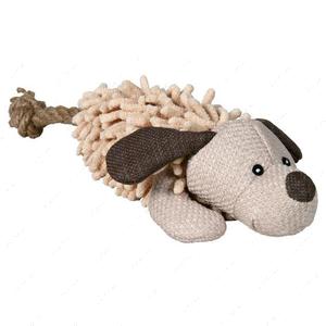 Игрушка плюшевая с канатом Собака Dog, Fabric/Plush
