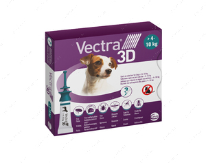 ВЕКТРА 3D краплі від бліх і кліщів для собак і цуценят від 4 - 10 кг VECTRA 3D Ceva