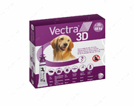 ВЕКТРА 3D капли от блох и клещей для собак и щенков от 25-40 кг VECTRA 3D Ceva