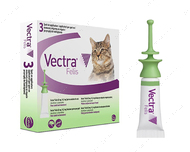 Капли Вектра на холку от блох для кошек Vectra Felis