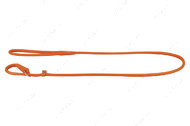 Поводок-удавка для собак круглая оранжевая GLAMOUR WAUDOG