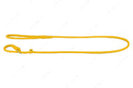 Поводок-удавка для собак круглая желтая GLAMOUR WAUDOG