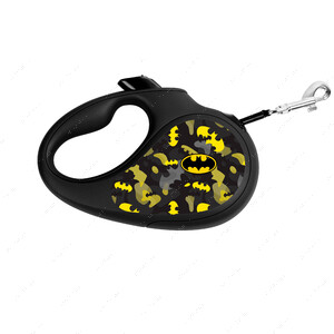 Поводок-рулетка для собак с рисунком Бэтмен Узор WAUDOG
