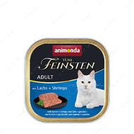 Вологий корм для котів, з лососем та креветками Animonda Vom Feinsten Adult with Salmon + Shrimps