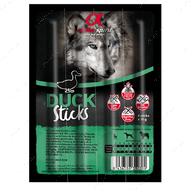 Напіввологі ласощі для собак із качкою ALPHA SPIRIT DOG Sticks Duck Chicken для собак