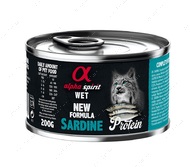 Вологий корм з сардиною для дорослих котів Alpha Spirit Sardine for Adult Cats