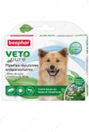 Капли антипаразитарные на холку для собак средних пород "VETO Pure Bio Spot On"